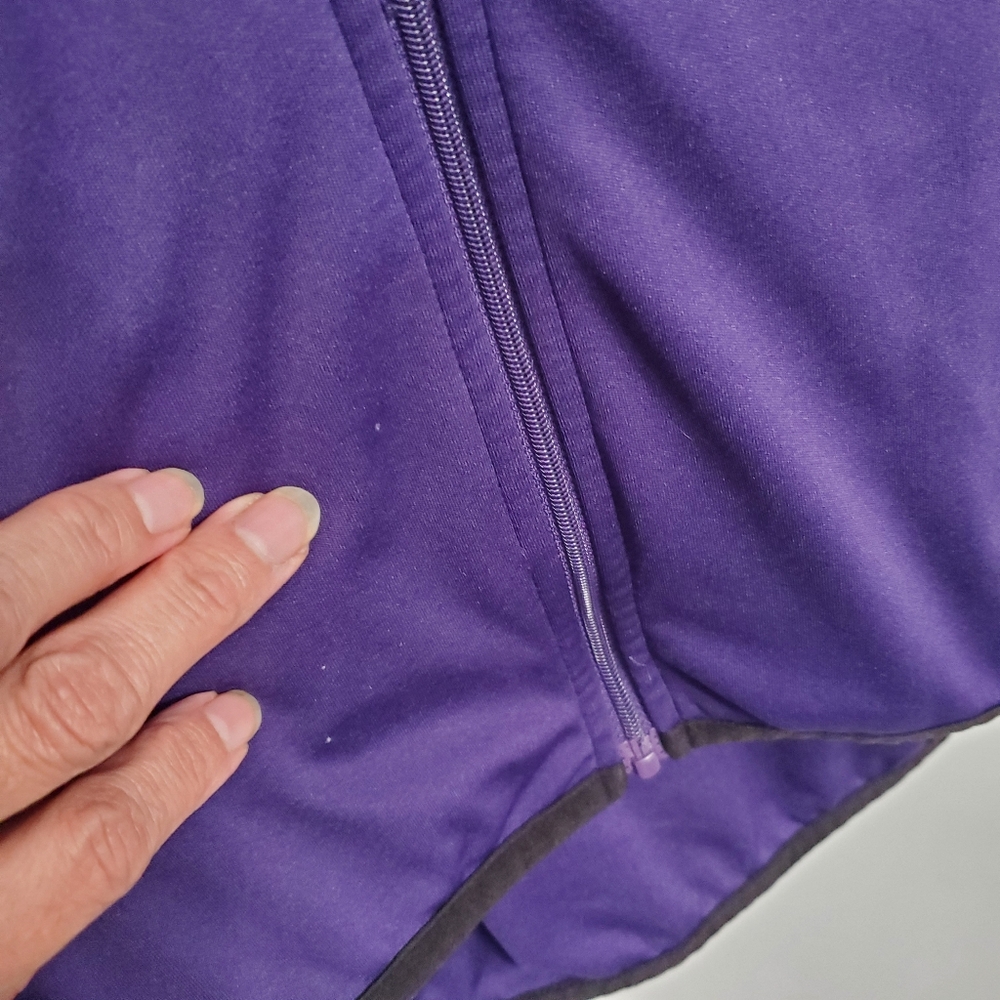 Fanatics Woman's Purple & Black Baltimore Ravens Zip-Up Hoodie Sz M Activewear - Picture 15 of 15